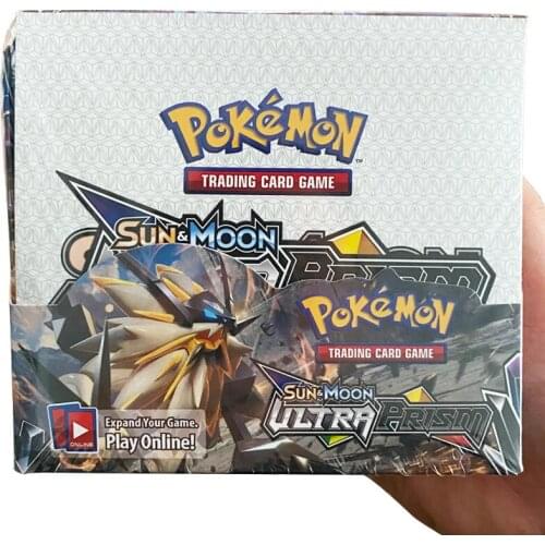 324/360Pcs/Box Pokemon Cards Toys English Trading Card Game Ultra & Prism Collection Box Card Energy Trainer Tag Team Toy Gift