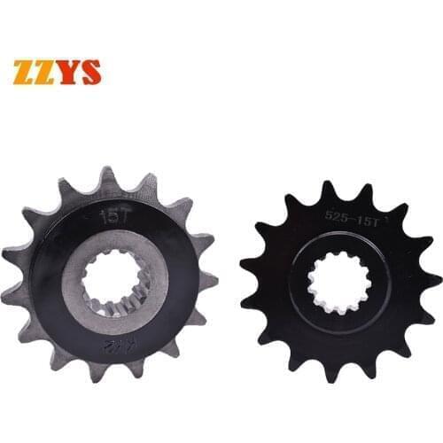 525 15T 15 Tooth 525-15T 500CC Motorcycle Front Sprocket Gear Wheel For Honda CB500 CB500R CB500S Cup CBF500 PC39 CBF 500 CB 500