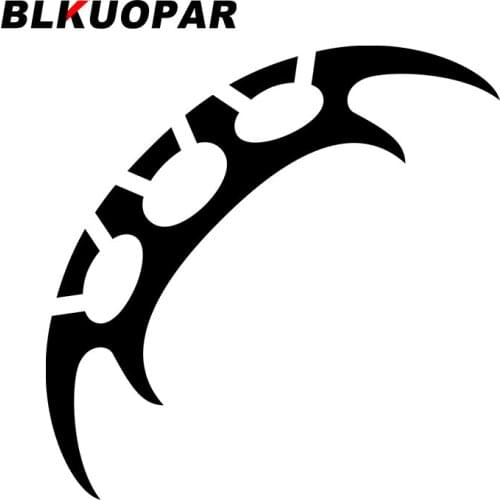 BLKUOPAR for Bat Leth Car Stickers Waterproof Cartoon Decals Fashionable Scratch-Proof Trunk Refrigerator Helmet Decoration