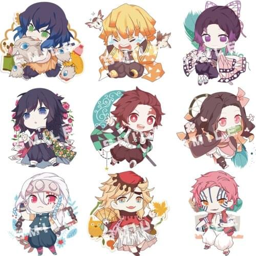 Japan Brinco Blade Of Ghost KeyChains Kamado Tanjirou Pompom Yaiba Keyrings Anime Demon Slayer Key Chains Pendant Accessories