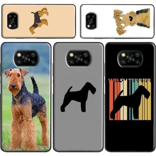 Welsh Terrier Dog Case For Xiaomi Mi 11 Ultra 10T Pro Mi Note 10 Lite 11 Cover For POCO F3 F1 F2 M3 X3 Pro