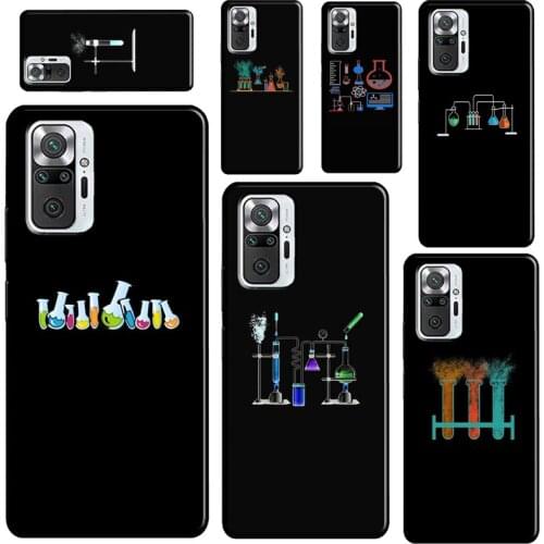Science Chemistry For Xiaomi Redmi Note 10 9 Pro 8T 9S Note 7 8 Pro Case For Redmi 9 7A 8A 9A 9C 9T Cover