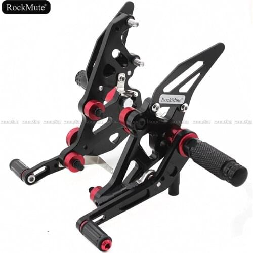 For YAMAHA FZ-07 MT-07 2014 2015 2016 2017 2018 CNC Aluminum Motorcycle Rearset Rear Set Foot Pegs Pedal Footrest MT07 FZ07
