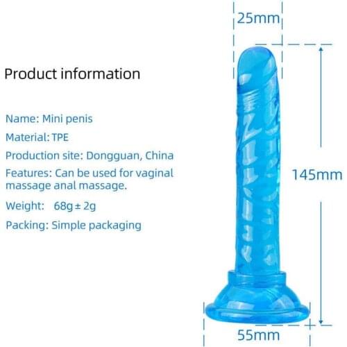 Masturbator Toys for Adults 18 Soft Material Dildos with Suction Cup Sex Toys for Mens Pleasure Butt Plug Anal Rubber Penis JK