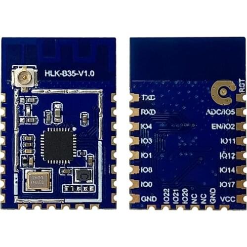 HLK-B35 Embedded UART-WIFI Wi-Fi BLE Low-power And High-performance Module With SPI Master/slave And 2 UART Ports 2021 NEW