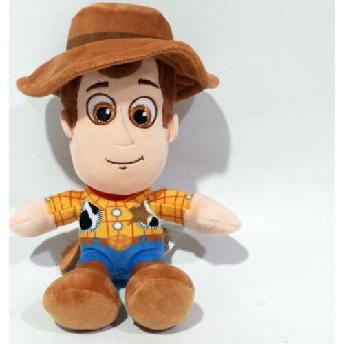 Toy Story 4 16cm Woody Plush Toys Dolls Disney Cartoon Stuffed Toys Kawaii Cowboy Sheriff Woody Birthday Present Decoration