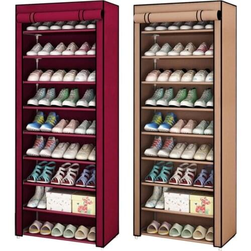 Multi-layer Assembled Shoe Rack Dust-proof Storage Shoe Cabinet Home Shoe Stand Dormitory Simple Storage Shelf Organizer Holder