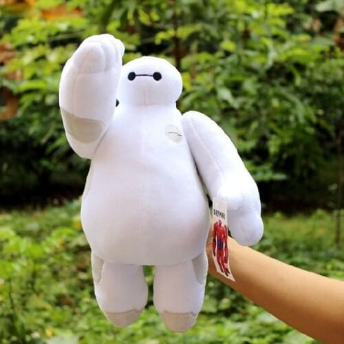 2015 New Childrens Day Gift White fatty doll Ultra Marines Baymax big hero 6 Stuffed Plush Toys 30cm Quality Free shipping