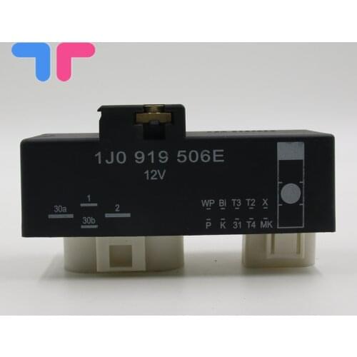 OE 1J0919506E 1J0919506H New Front Cooling Fan Control Switch Relay For VW Beetle Golf Jetta Audi A4 Quattro TT 1998 1999