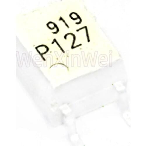 10PCS/LOT TLP127 SOP-4 P127 SOP4 SMD New Optocoupler