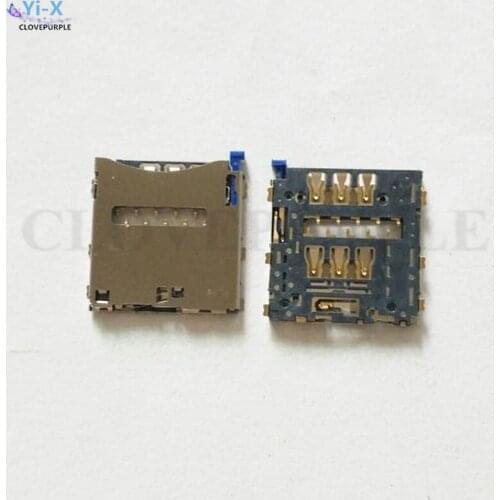 Wholesale Price 50PCS/Lot SIM Card Reader Slot Tray Holder Socket Adapter For Sony Xperia Z1 L39H Replacement Parts