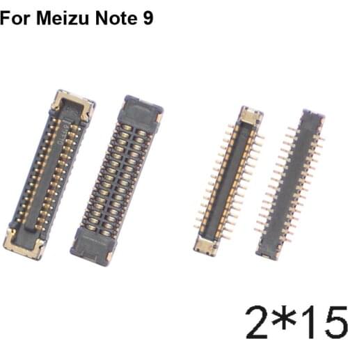 2pcs Dock Connector Micro USB Charging Port FPC For Meizu Note 9 M1923 logic on motherboard mainboard for Meizu M9 M 9 Note