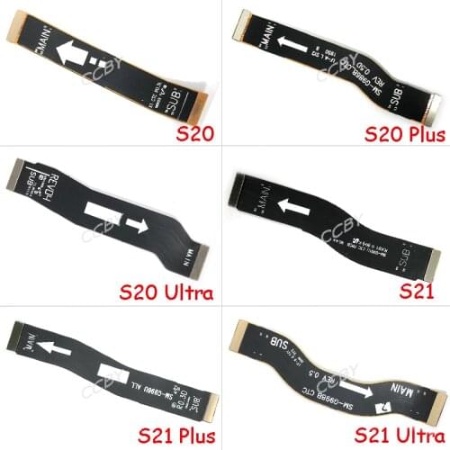 Motherboard MainBoard Connector LCD Display USB Flex Cable For Samsung Galaxy S20 S21 Plus Ultra S20 FE