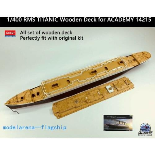 1/400 RMS TITANIC Wooden Deck for ACADEMY 14215