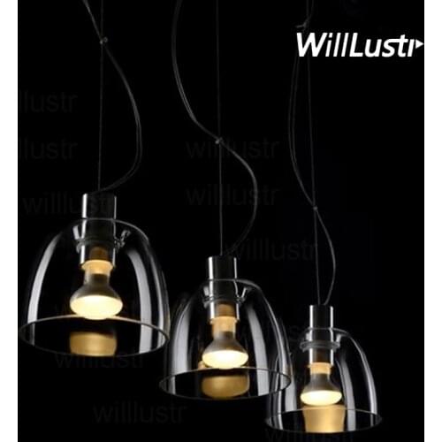 Willlustr reproduction suspension light Modiss Serena Spain design glass lighting dinning living room hotel cafe pendant lamp