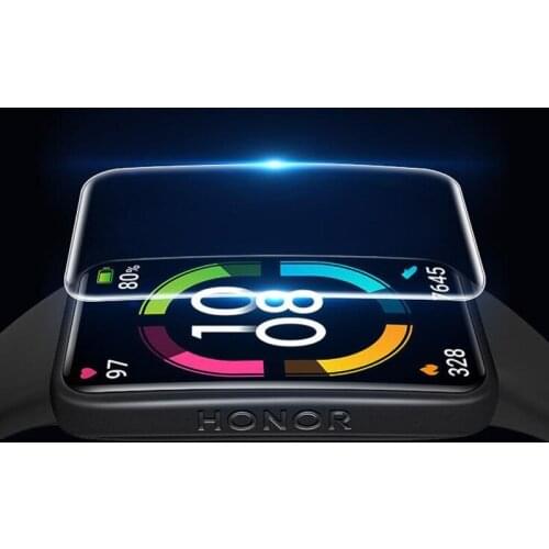5pcs Soft TPU Clear Protective Film For Huawei Honor Band 6 Smart Wristband Screen Protector Cover Band6 Smartband Protection