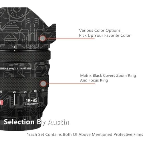 Anti-scratch Lens Skin Decal Guard For Lumix S 16-35 F4 Panasonic Wrap Film Sticker Protector Wear Cover