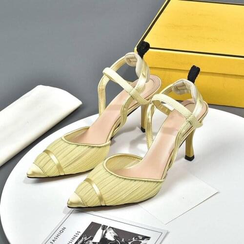 Women Shoes Summer Fashion Female Sandals Zapatos De Mujer Chaussure Ete Femme Pointed Toe Sandalias High Heels Sandales