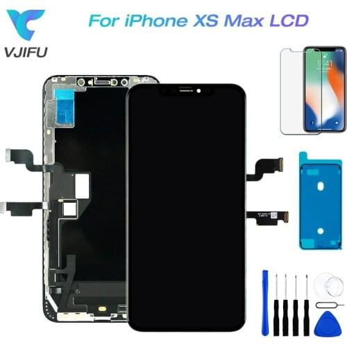 Original 6.5" For iPhone XS Max LCD Display Touch Screen Digitizer Assembly Replacement Parts A2101 A1921 A2104 A2102