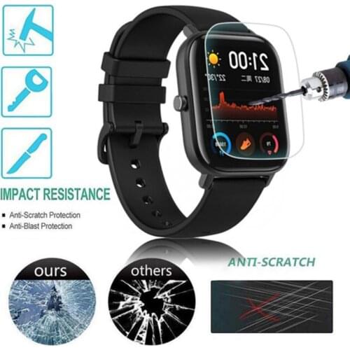 1pc Smart Watch Film Full Cover Clear Soft Pet HD Screen Protector Film For Huami Amazfit GTS For Amazfit GTS Tempered Film
