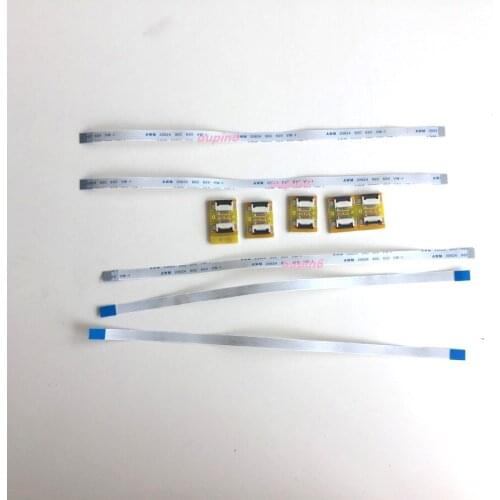 10-pin HDD 5 X FFC FPC Cable line Adapter 0.5mm 20CM+connector Ribbon Pitch ZIF extend