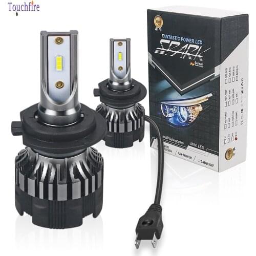 2Pcs Canbus 6000K Cold White CSP-1860H1 H7 H8 H11 H4 9005 9006 Car Headlight Bulb Mini Auto Light LED Update Kit Wholesale