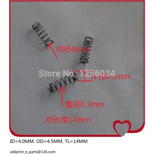 20 pieces feeder release valve straight spring, spring for Hengoucn Folding machine