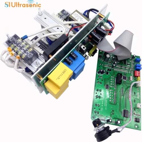 22K100W 220V Ultrasonic Cleaning Transducer Driver Circuit PCB Generator With Digital Panel