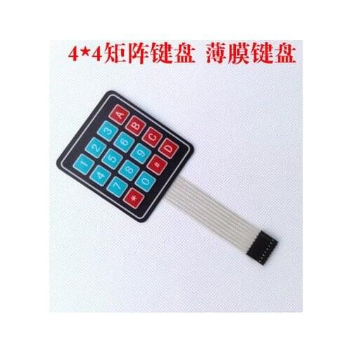 4 * 4 Matrix Array/Matrix Keyboard 16 Key Membrane Switch Keypad for arduino 4X4 Matrix Keyboard