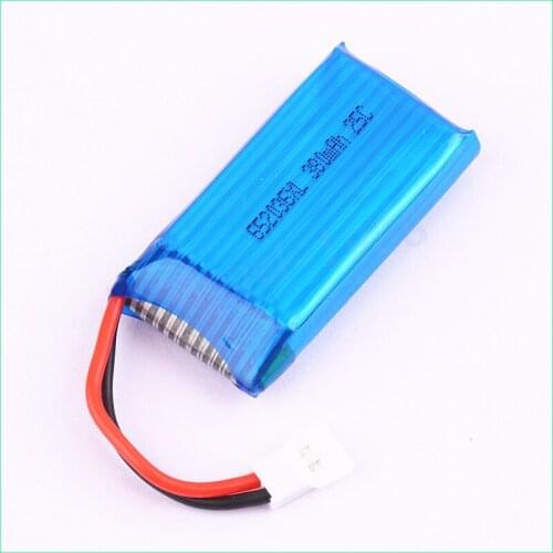 High Quality Upgraded 25c 3.7v 380mah Lipo Battery for Syma X11 X11c Hubsan X4 H107C H107D H107L RC Quadcopter