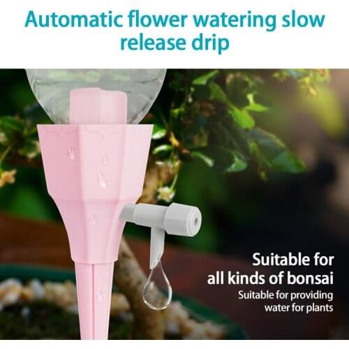 3 Pcs Auto Drip Irrigation Watering System Dripper Spike Kits Garden Household Plant Flower Automatic Waterer Tools Green House
