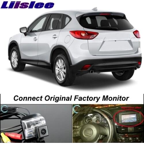 Car Camera Connect Original Factory Screen Monitor For Mazda CX 5 CX-5 CX5 2012 2013 2014 Liislee High Quality Rear View Camera