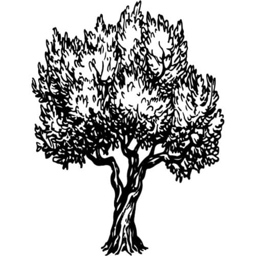 The Tree Clear Stamps Card Making Decorative DIY Scrapbooking Bookmark Transparent Handmade Gift Photo Album Decoration