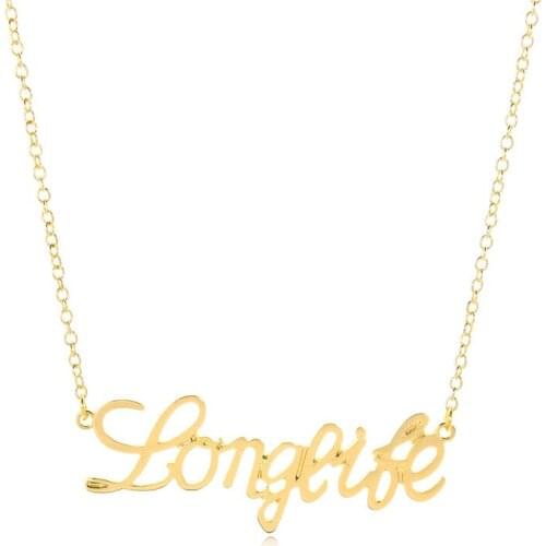 Europe/US fashion Longlife Letter pendant lovely English word necklace gift for mom/girlfriend party jewelry