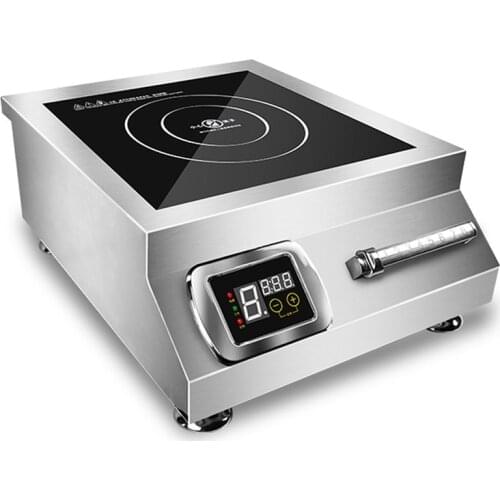 Commercial Induction Cooker 5000w High-power Flat Braised Meat Soup Cooker Stir-fry Induction Cooker 220V 50HZ