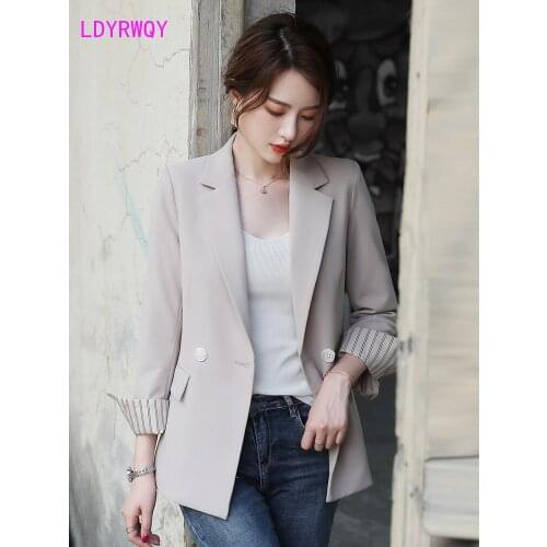 Женские двубортные пиджаки LDYRWQY China At AliExpress