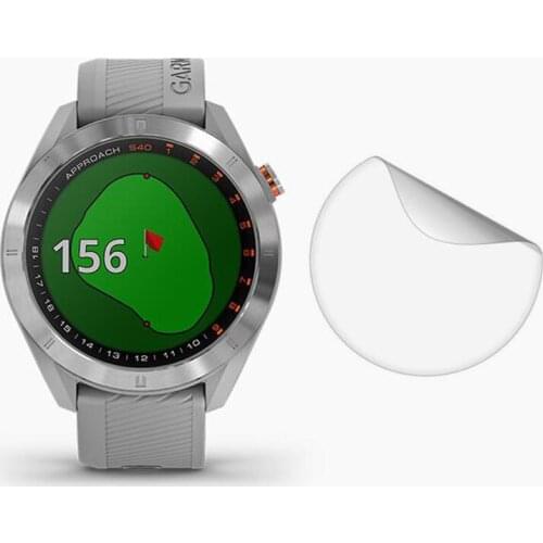3pcs Soft Clear Protective Film Guard For Garmin Approach S40 Smart Watch Display Screen Protector Cover Protection (Not Glass)