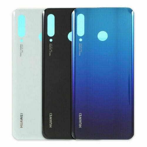 Originlal Back Glass Huawei P30 Lite Battery Cover Rear Door Housing Case with Camera Lens Huawei Nova 4e P30 Lite Battery Cover