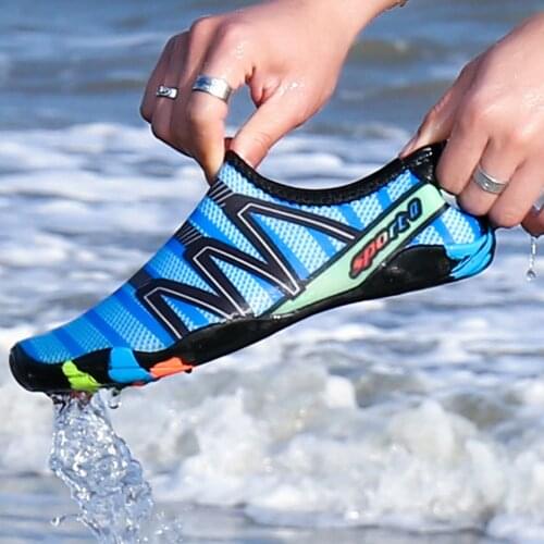 Unisex Wading Shoes Quick-Drying Water Shoes Swimming Hiking Shoes Seaside Slippers Surf Upstream Light Sports Beach Sneakers