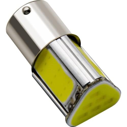 1pcs 1156 P21W BA15S 1157 P21/5W BAY15D Socket Cob LED Car Lights Canbus Brake Light Auto Turn Signal Lamp 12V Bulb Blue Red