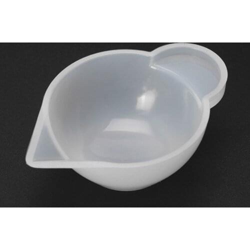 1pcs Silicone Mold Cup Dispenser DIY Epoxy Resin For Jewelry Making Tool Color Modulation DIY Mold Kitchen Accessory