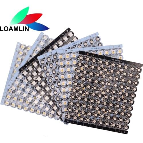 10~500Pcs 4-Pin WS2812B WS2812 LED Chip & Heatsink Board DC5V 5050 RGB WS2811 IC Built-in RGBW LED Chip