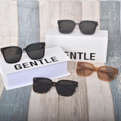 2020 New Fashion Korea Brand Sunglasses Square Acetate Polarized UV400 GENTLE Her Sunglasses women men with Original Packaging