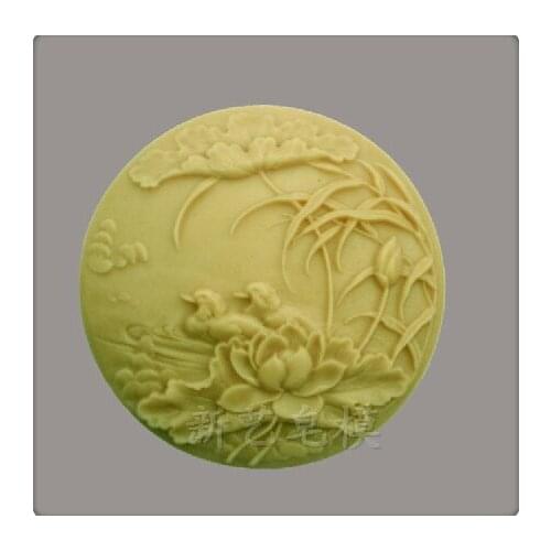 Free shipping !! duck swimming in lake shape silicone soap mold/ silicone cake mold/silicone chocolate mold