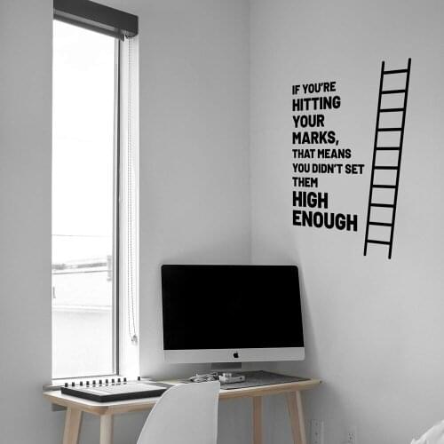 Diy Encouraging Quote Home Decor Modern Acrylic Decoration For Kids Rooms Diy Home Decoration Vinyl Art Decals