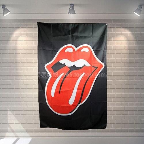 Famous Band Posters Rock Art Flip Chart Canvas Painting Banners Flags Tapestry Wall Sticker Music Festival Living Room Decor A3