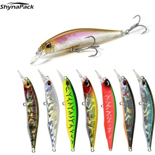 Multicolor Minnow Fishing Lure 8.5Cm 8G Wobblers SinKing Swimbait Artificial Hard Bait Bass Carp Sea Fishing Accessories Pesca