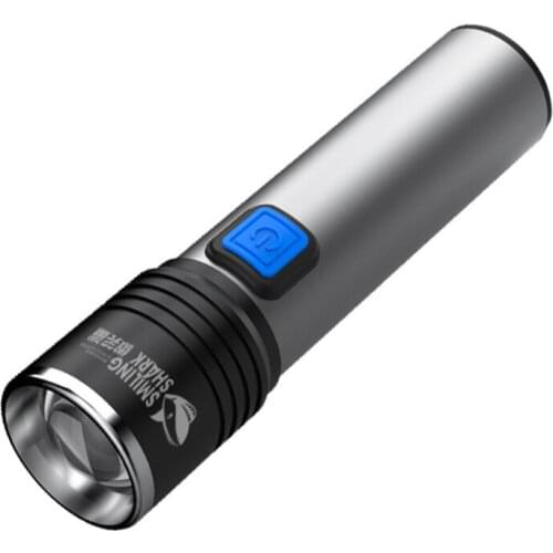 Mini Creativity Flashlight Outdoor Lighting Portable Multifunction Flashlight Rechargeable Lanterna Led Portable Lighting EC50SD