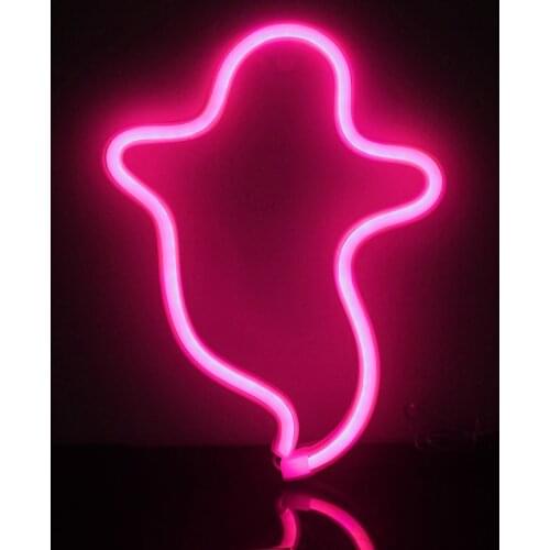 Specter Neon Signs Special LED Night Light Wall Decor Battery Powered for Home Bedroom Bar TN88