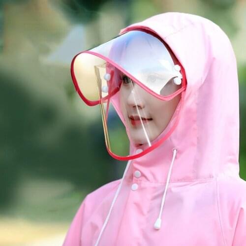 New Raincoat Women Men Impermeable Thickened Waterproof Raincoat Tourism Outdoor Hiking Rain Poncho Raincoat Hooded Rain Coat